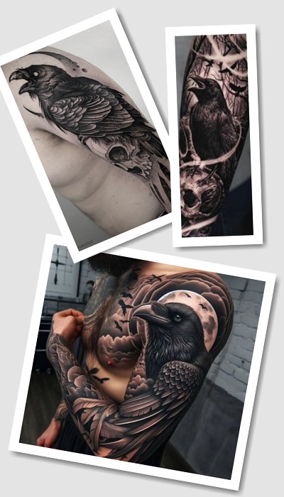 значення тату ворона