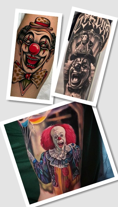 значення тату клоун