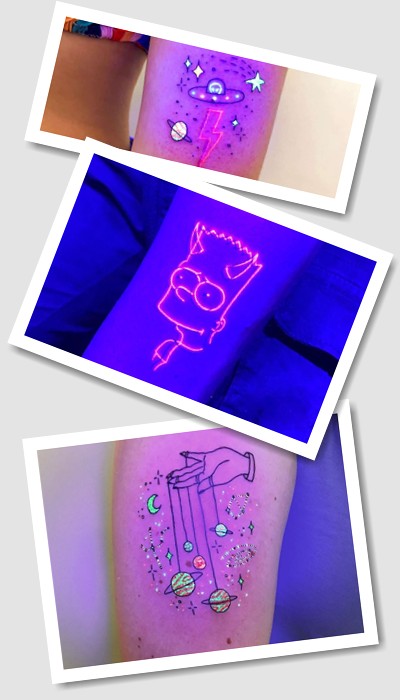 неон тату