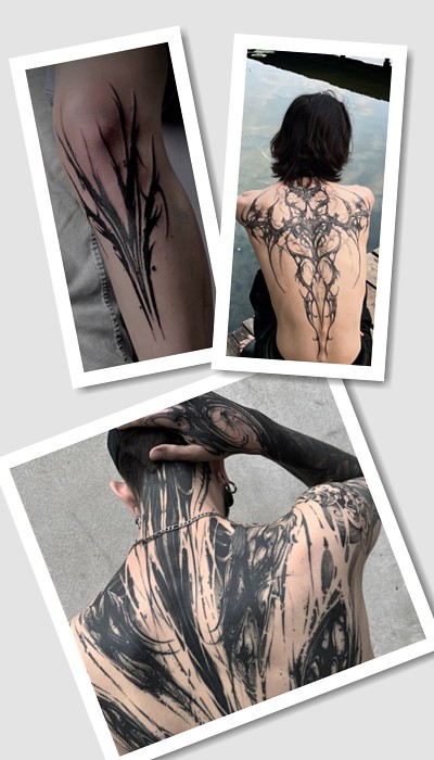 Стиль тату Неотрайбалізм