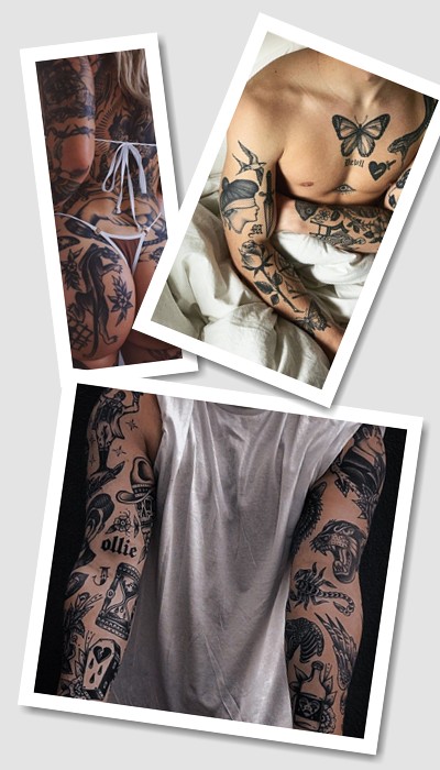 олд скул татуювання