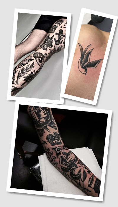 Татуювання стиль Old school