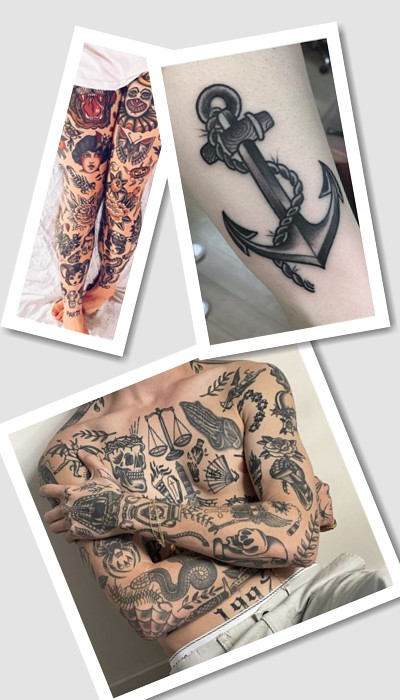 Татуювання стилі Old school