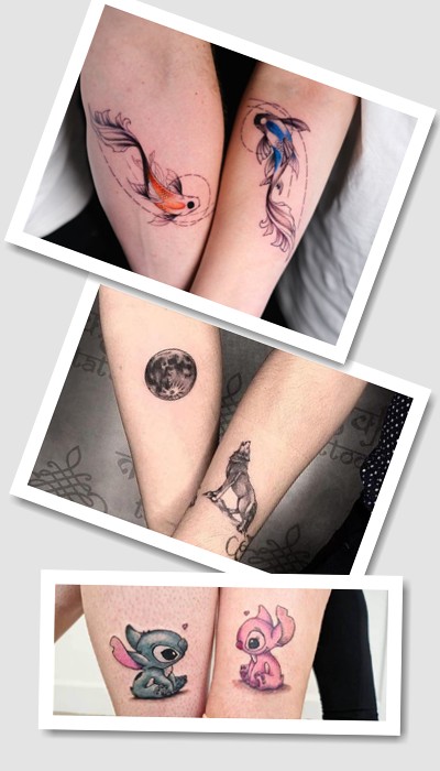 Парні татуювання для пари