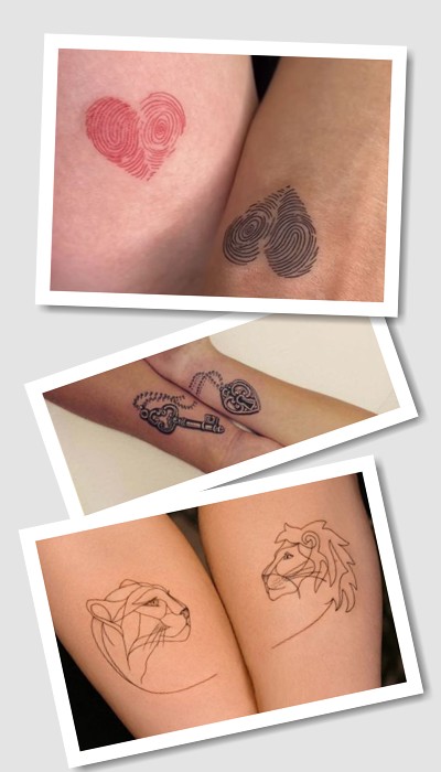 татуювання для пари закоханих