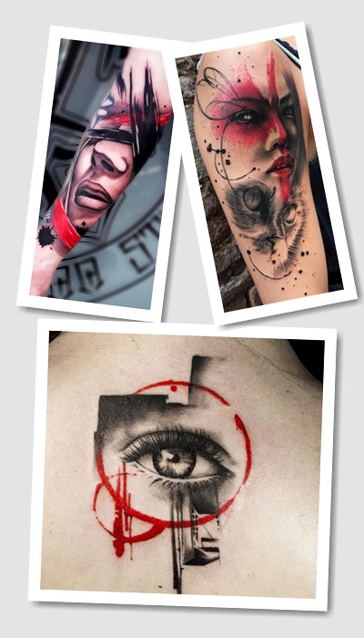 Народження тату стилю Реалізм Треш Полька