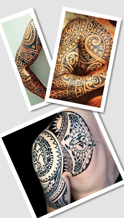 тату стиль полінезійський