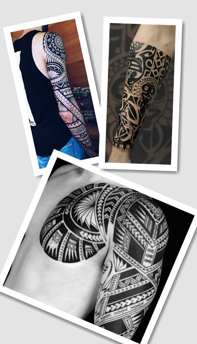 стиль тату маорі полінезія