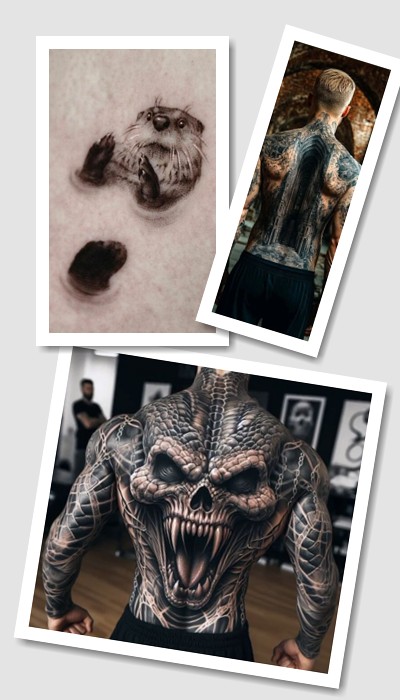 татуювання 3D 