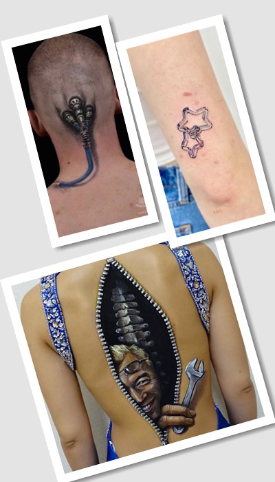 3D стиль татуювань