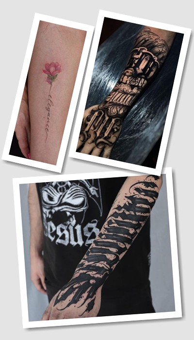 як обрати тату напис