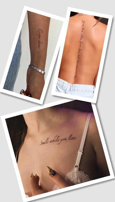 тату написи