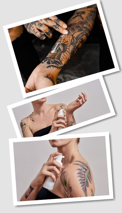 правильне загоєння татуювання