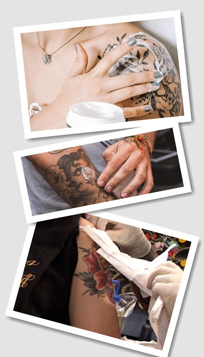 Етапи загоєння татуювання