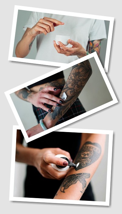 Основні правила догляду за татуюванням