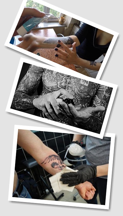 правила догляду за татуюванням