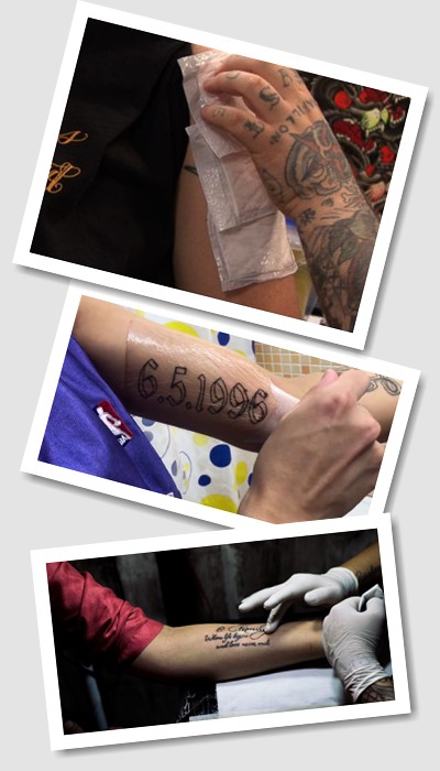 як доглядати за татуюванням