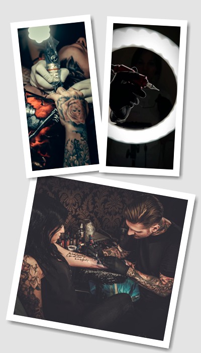 Процес нанесення тату