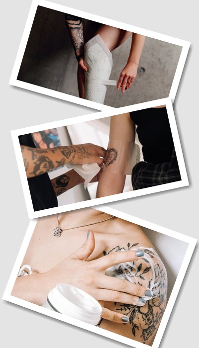 як загоювати тату